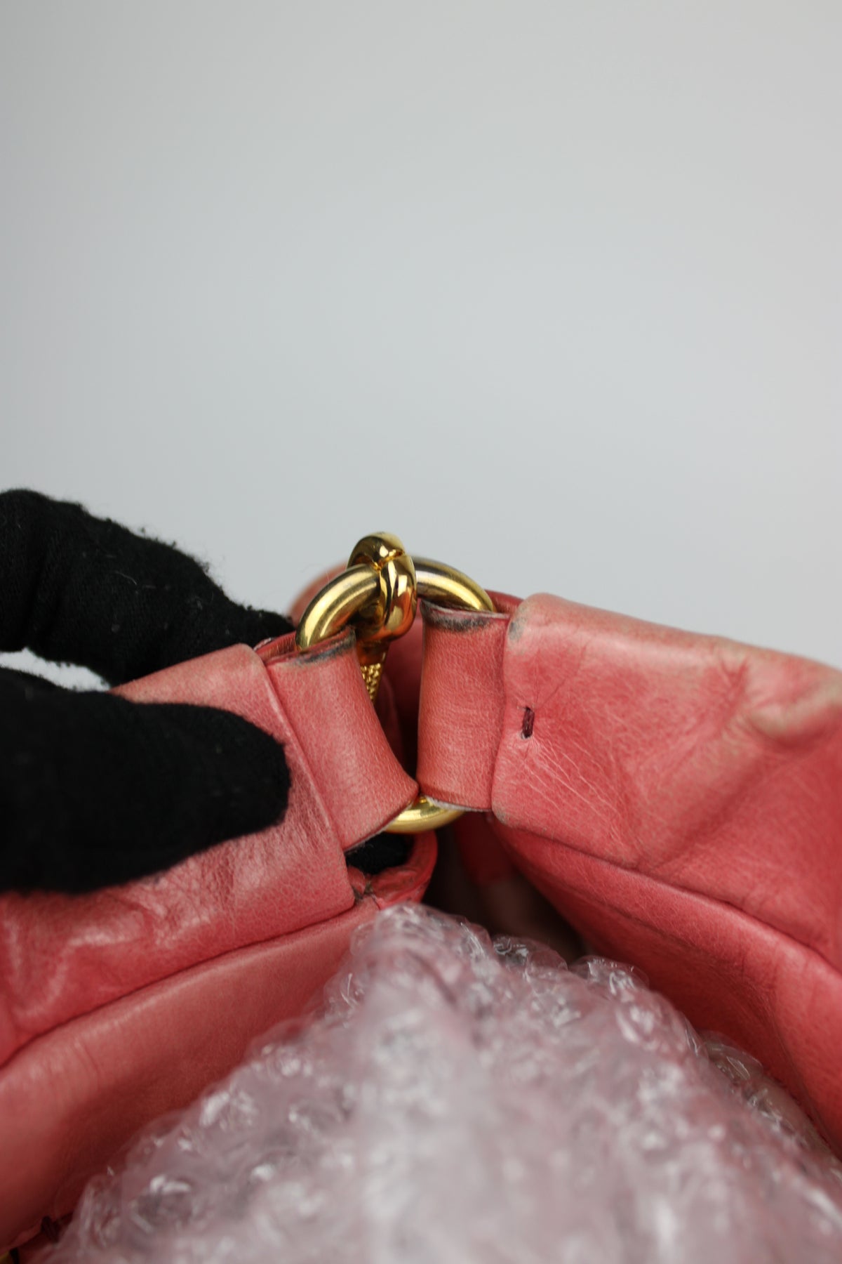 Pre-owned Miu Miu Vitello Lux Pink 2-Way Tote Bag