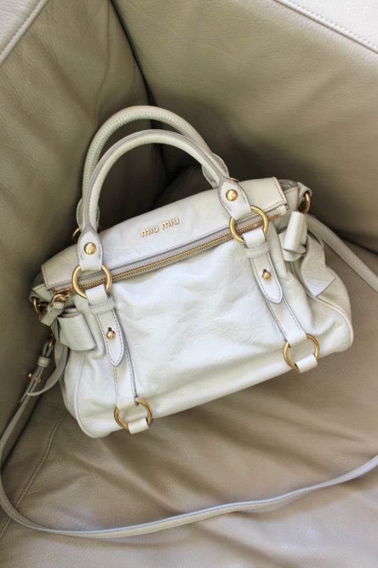 Miu Miu Vitello Mini 2-Way Bow Bag