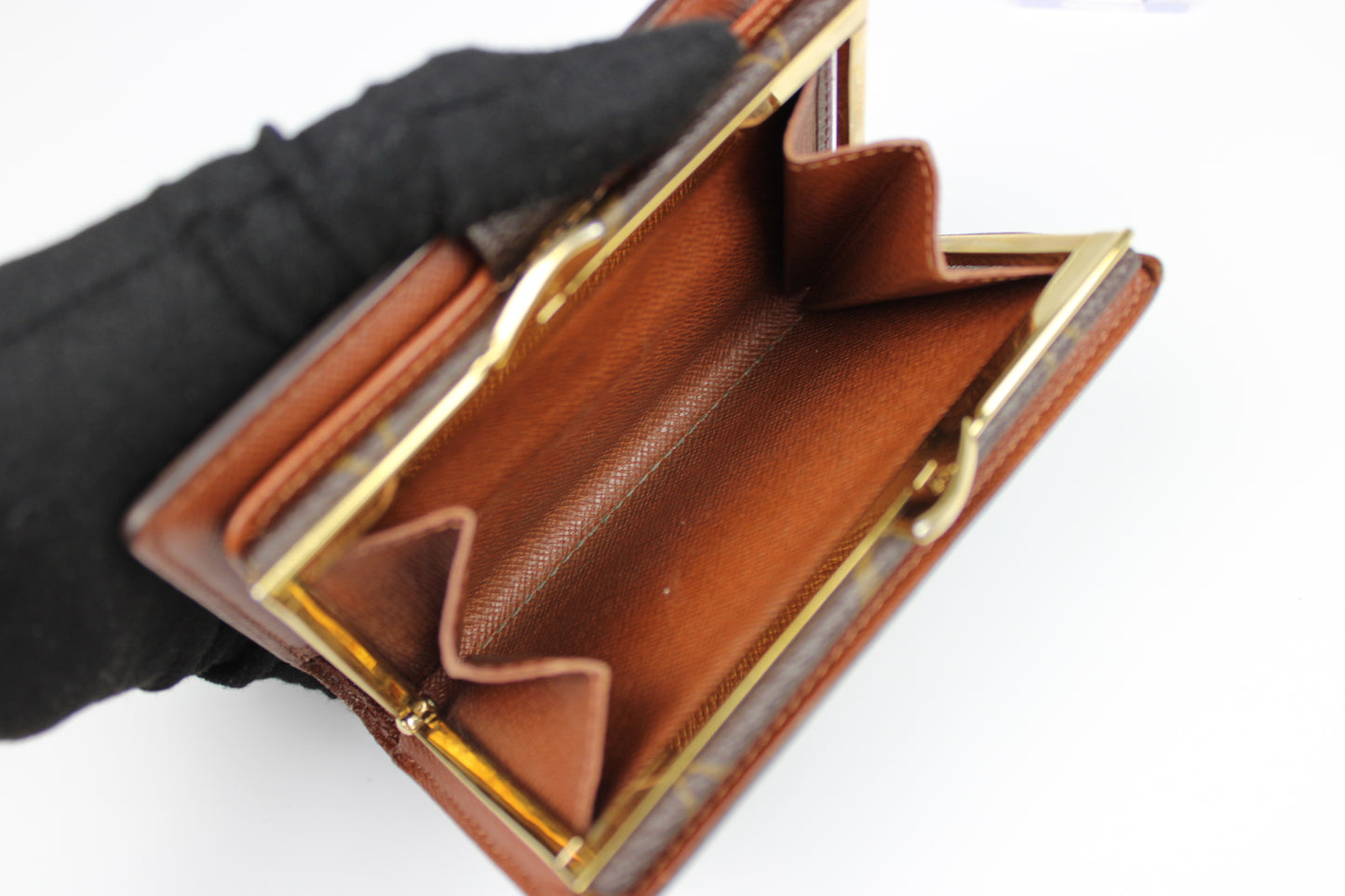 Louis Vuitton Portefeuille Viennois Kiss-Lock Wallet 2002