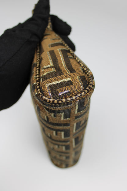 Fendi Zucca 2-Way Pochette Bag