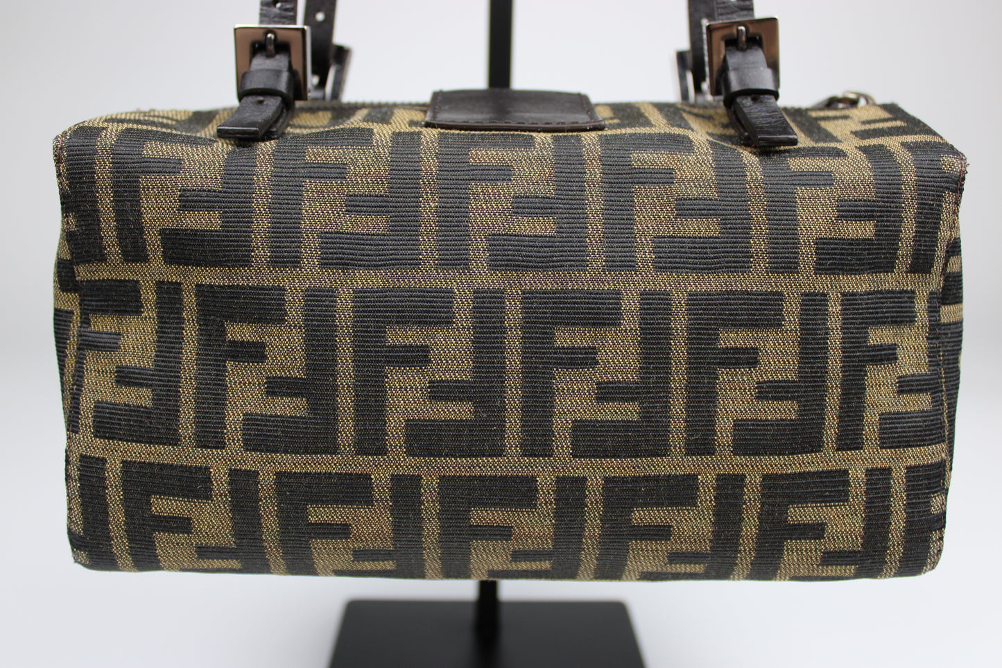 Fendi Zucca Box Baguette Bag