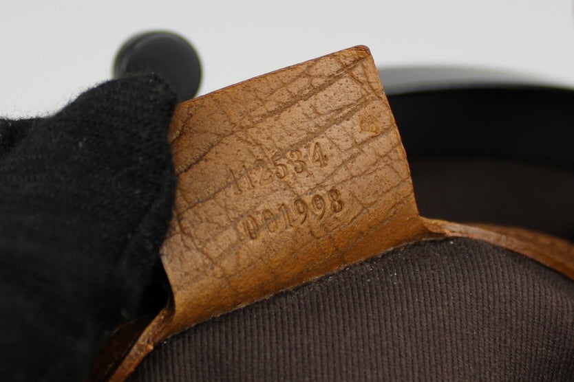 Gucci Monogram Pagoda Frame Bamboo Top Handle Bag