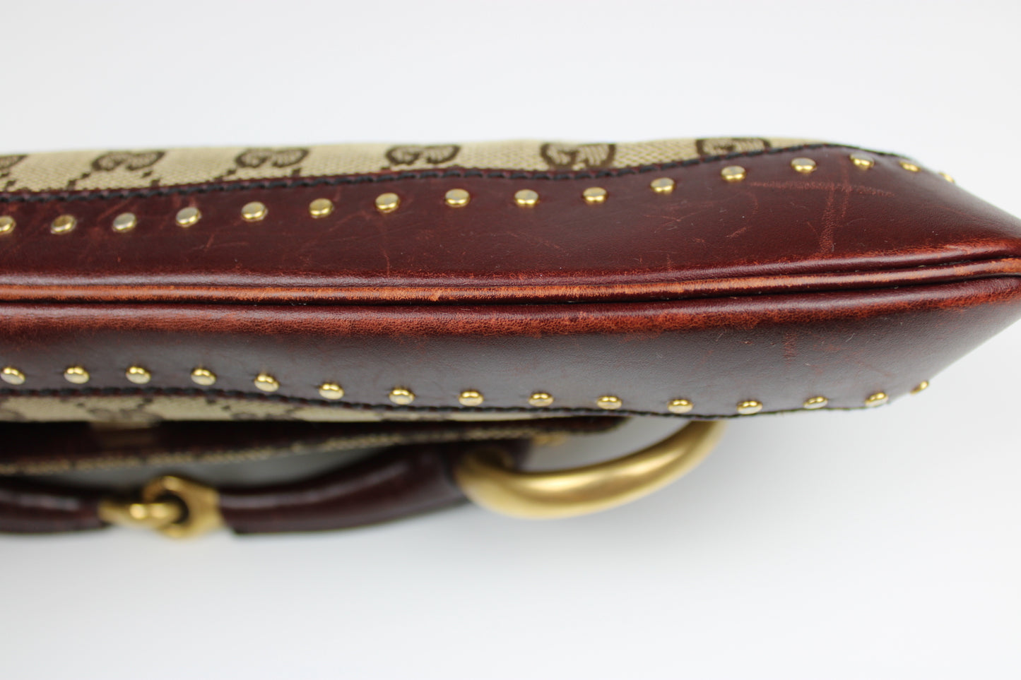 Gucci Tom Ford Monogram Horsebit Bag 2003