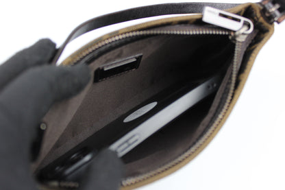 Fendi Zucca Pochette Bag