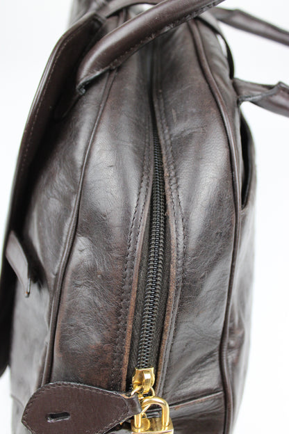 Dior Ostrich Leather Double Saddle Bag 2000