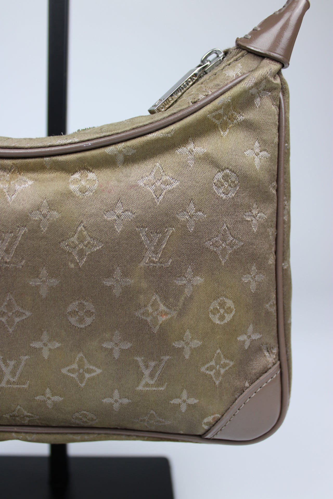 Louis Vuitton Satin Mini Boulogne Bag 2002