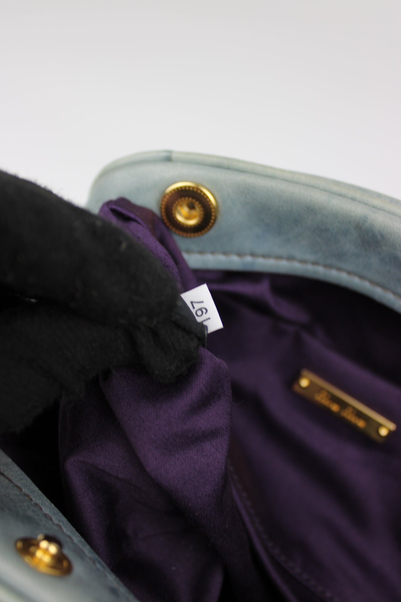 Miu Miu Nappa Charm Leather Bag 2009