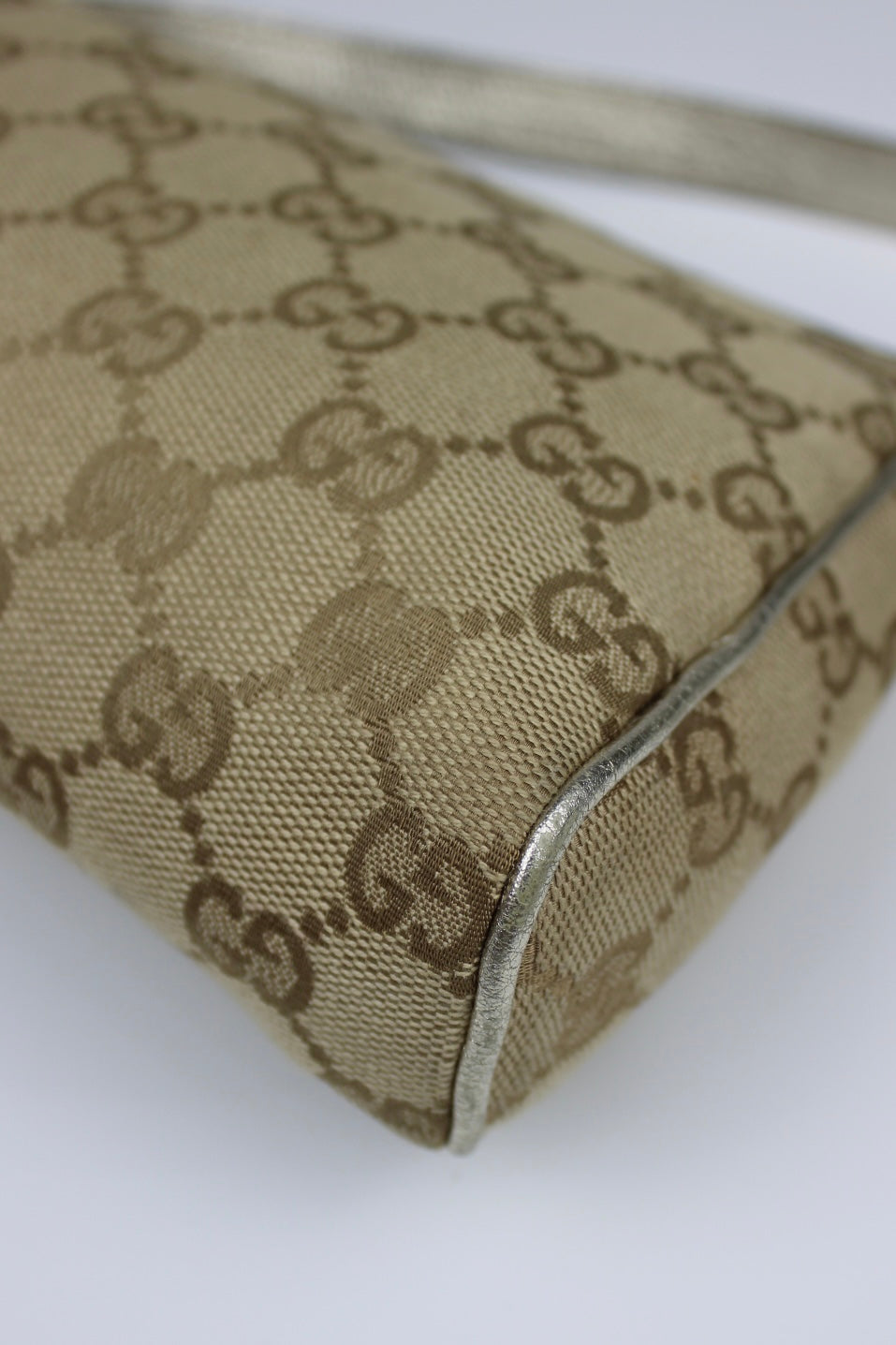 Gucci Monogram D-Ring Pochette Bag