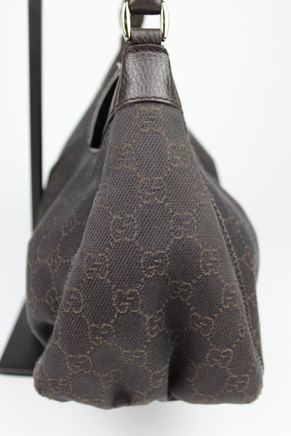 Gucci Monogram Abbey Denim Bag