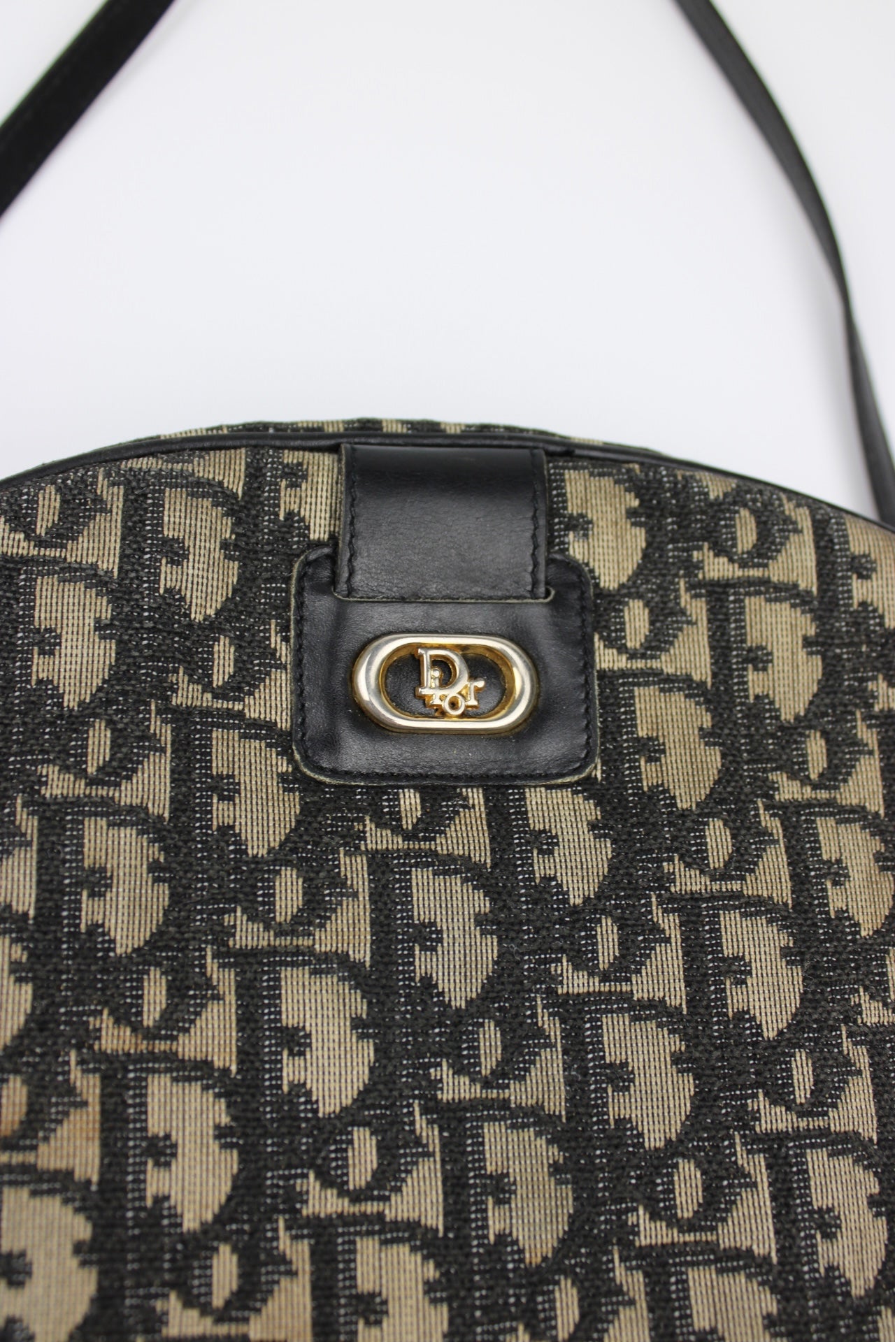 Dior Monogram Cross Body Bag 1980s
