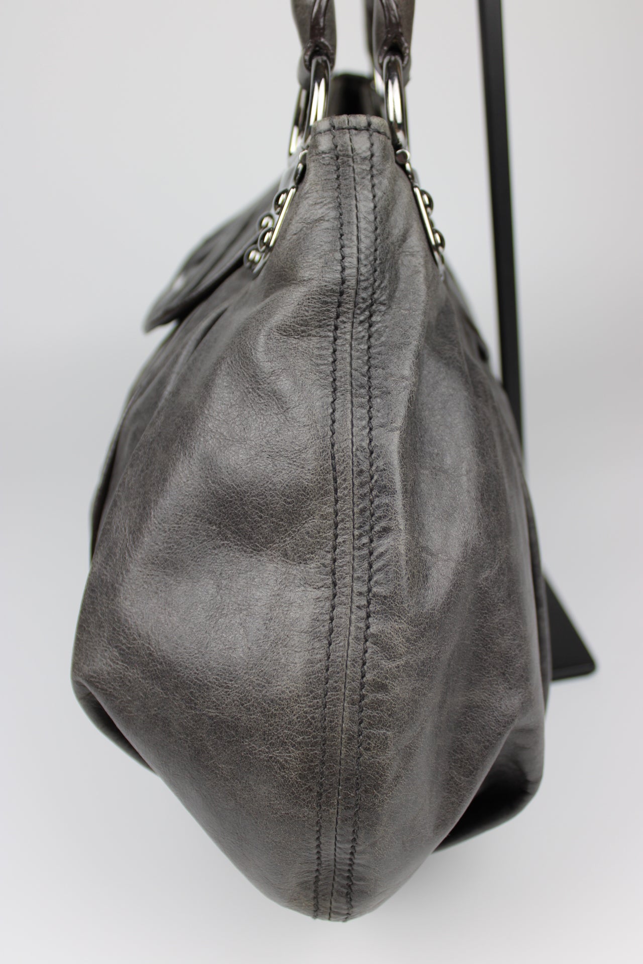 Miu Miu Vitello Shine Tote Bag