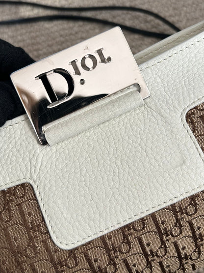 Dior Monogram Columbus Pochette Bag 2006