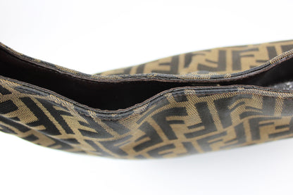 Fendi Zucca Oyster Shoulder Bag