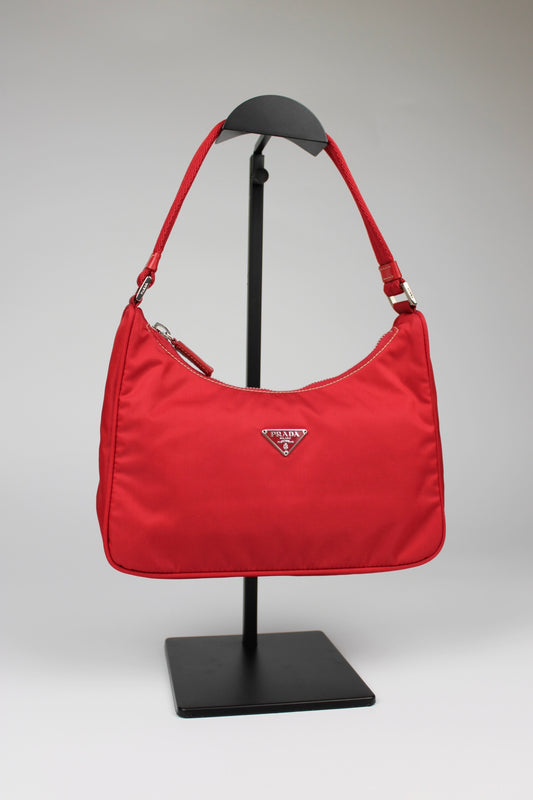 Prada Tessuto Nylon Hobo Bag 2005