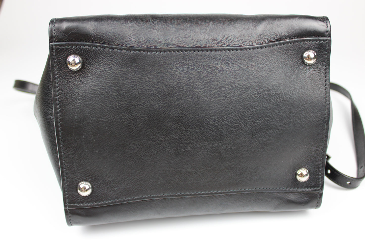 Prada Calfskin Leather Tote 2-Way Bag 2013