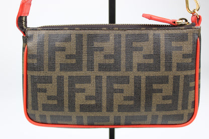 Fendi Zucca Chain Pochette Bag