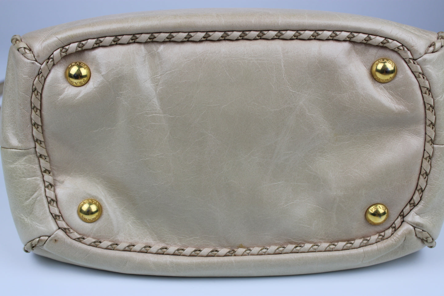 Prada Vitello Shine 2-Way Bow Bag