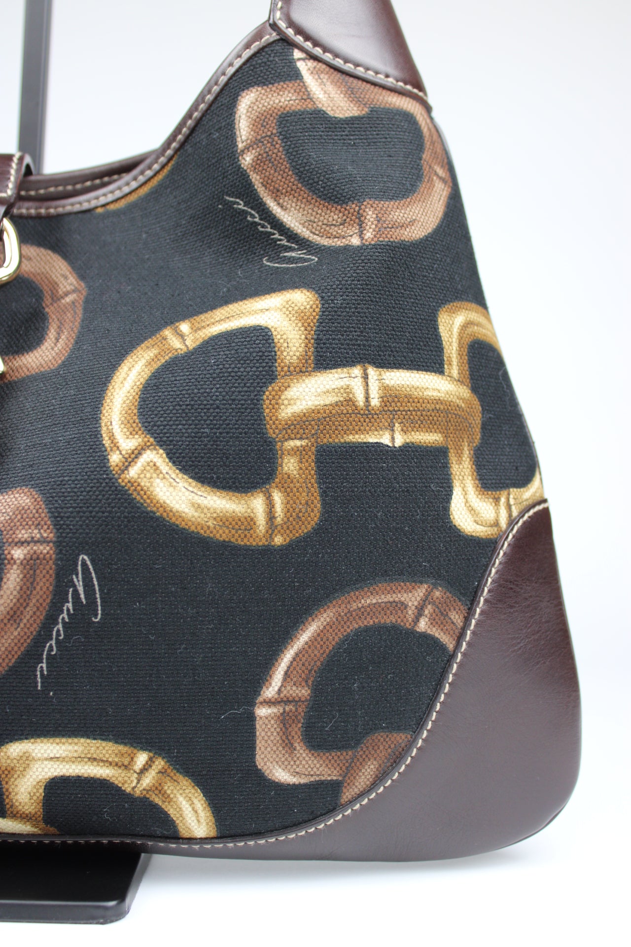 Gucci Horsebit Print Jackie Bag