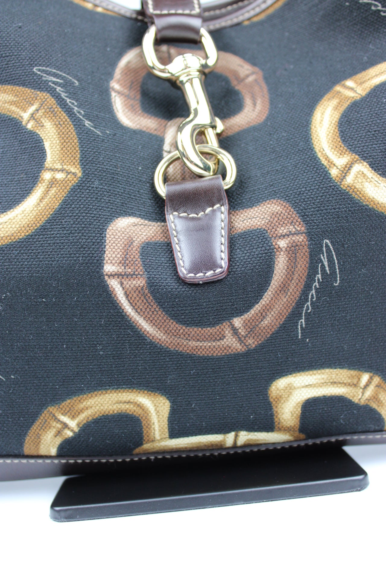 Gucci Horsebit Print Jackie Bag