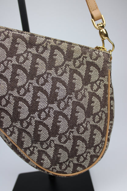 Dior Monogram Mini Saddle Bag 2001