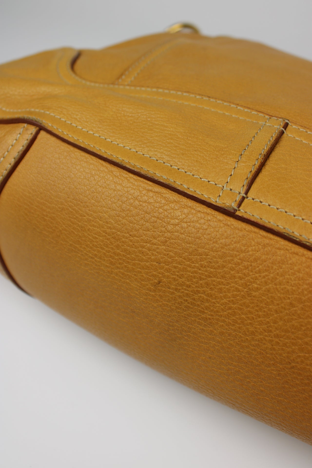 Prada Cervo Leather Hobo Bag