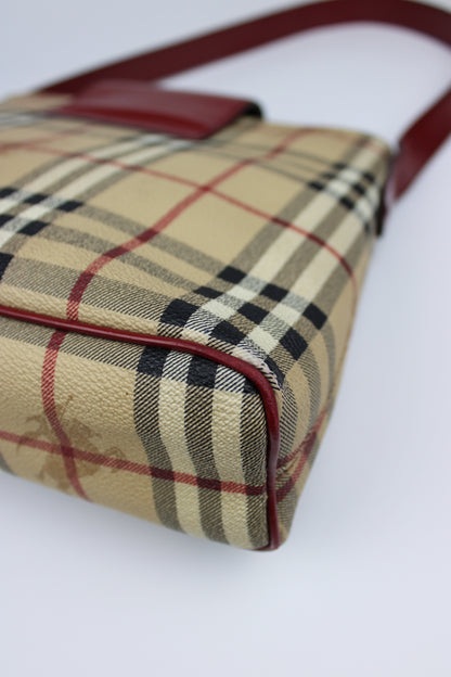 Burberry Haymarket Shoulder Bag 2003