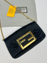 Load image into Gallery viewer, Fendi Mia Satin Pochette Bag
