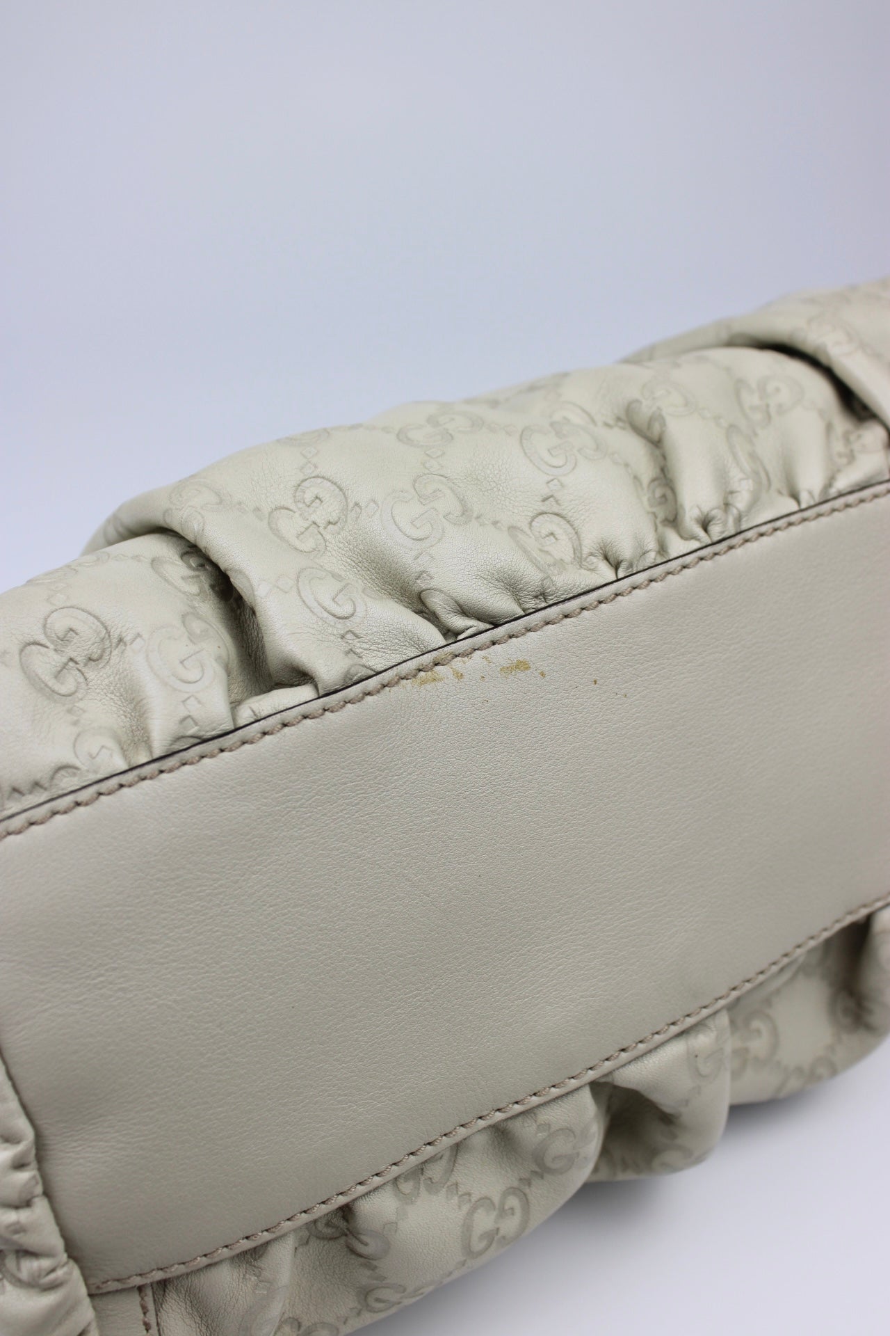Gucci Monogram Abbey Leather Bag