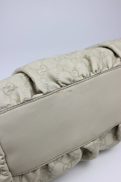 Gucci Monogram Abbey Leather Bag
