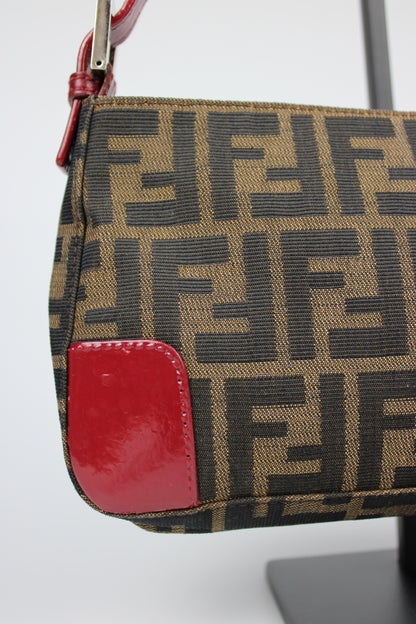 Fendi Zucca Pochette Bag (Restored)