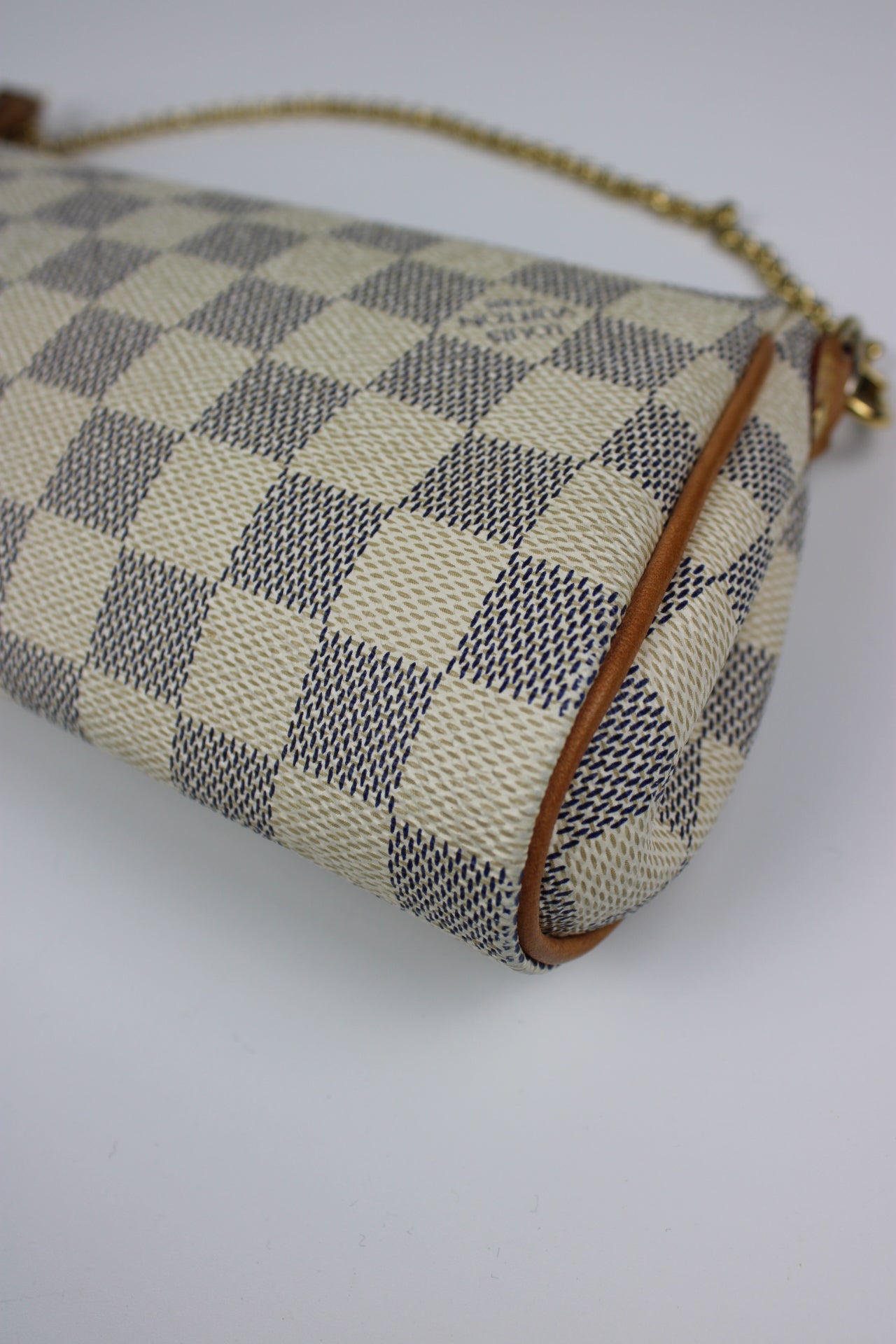 Louis Vuitton Damier Azur Eva Pochette Bag 2012