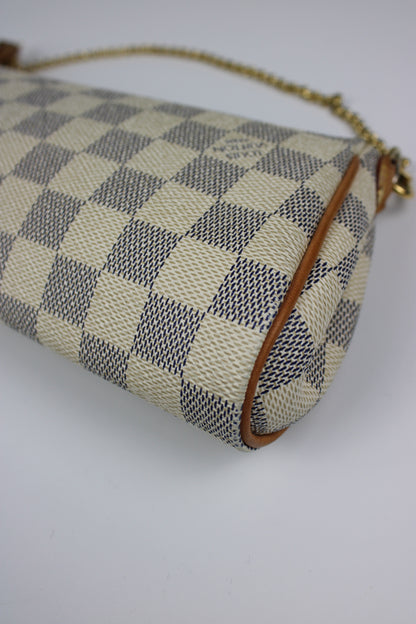 Louis Vuitton Damier Azur Eva Pochette Bag 2012