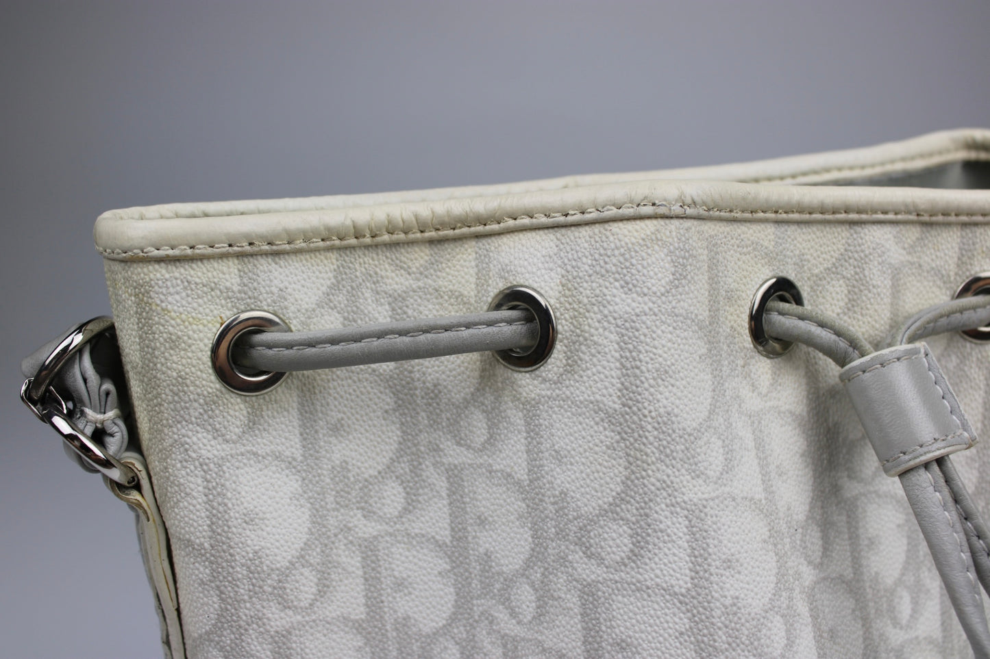 Dior Monogram Romantique Mini Bucket Bag 2007