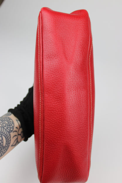 Gucci Abbey Leather Pochette Bag