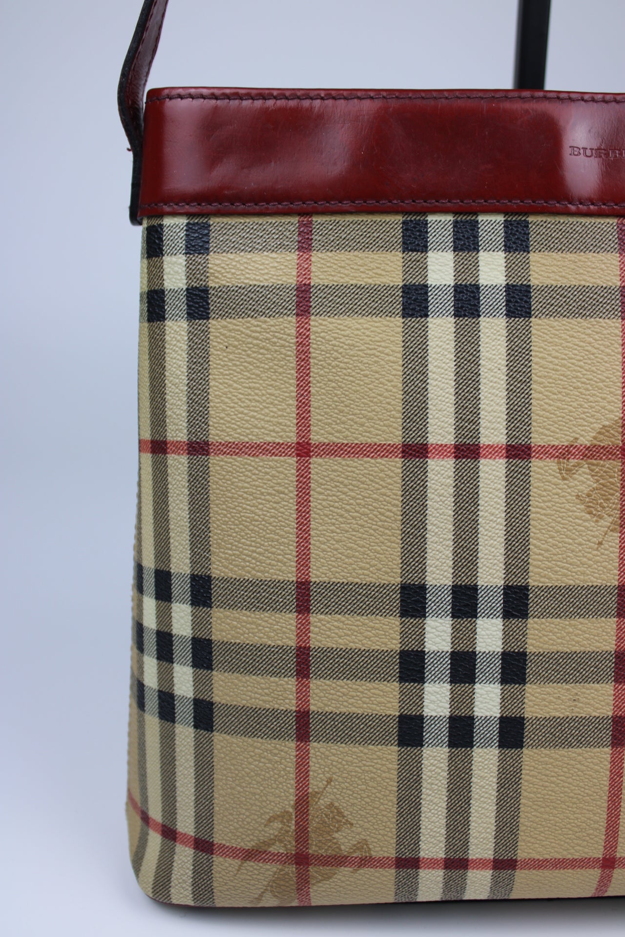 Burberry Haymarket Shoulder Bag 2003
