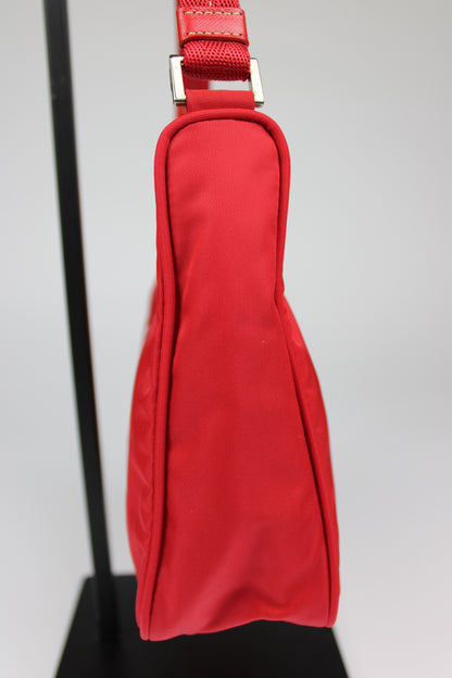 Prada Tessuto Nylon Hobo Bag 2005