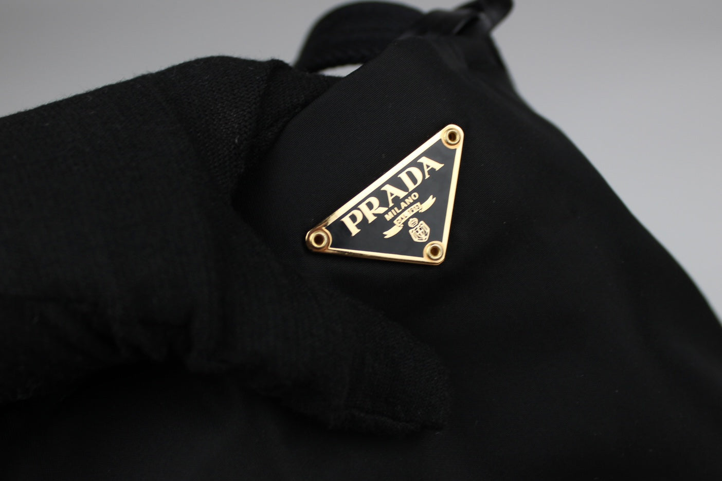 Prada Nylon Tote Shoulder Bag