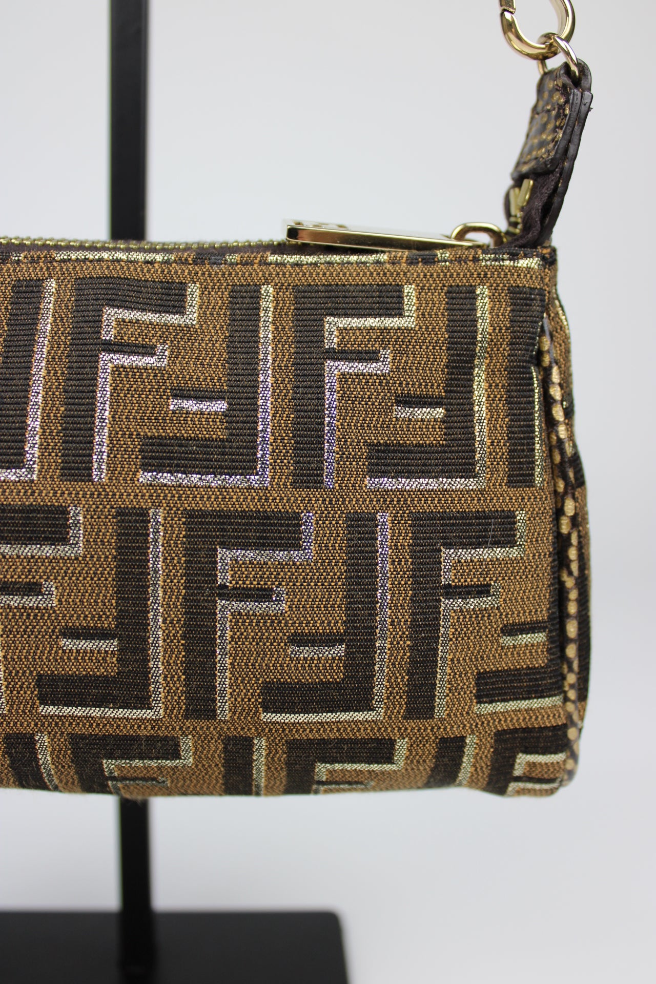 Fendi Zucca 2-Way Pochette Bag