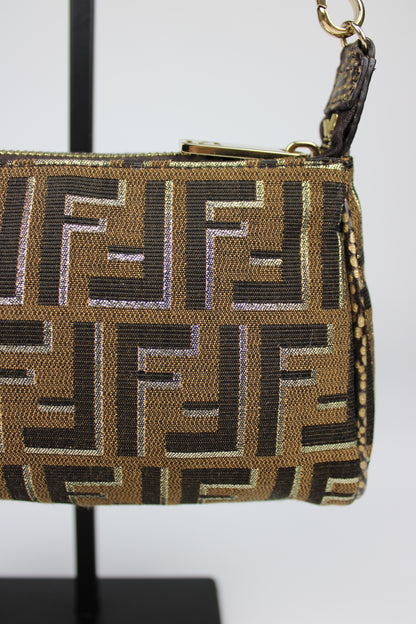 Fendi Zucca 2-Way Pochette Bag