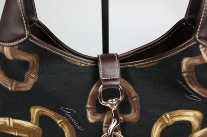 Gucci Horsebit Print Jackie Bag