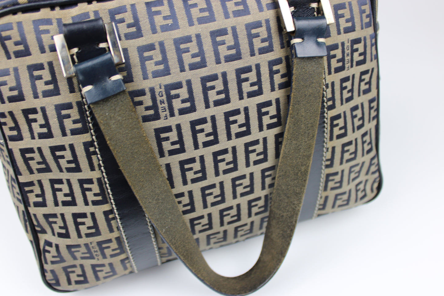 Fendi Zucchino Handbag 1990s