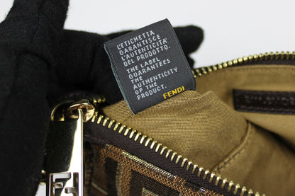 Fendi Zucca 2-Way Pochette Bag