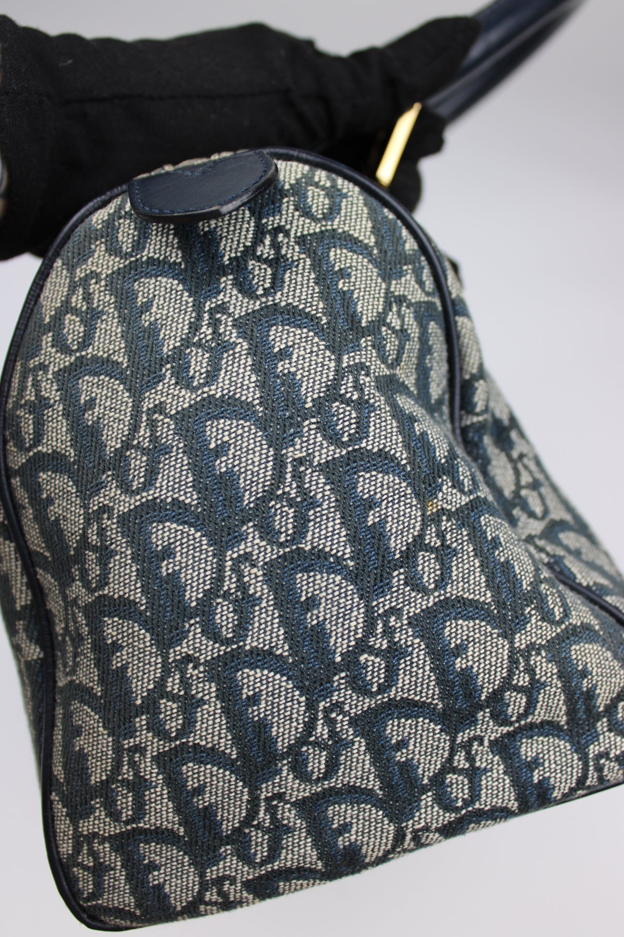 Dior Monogram Trotter Boston Bag 2002
