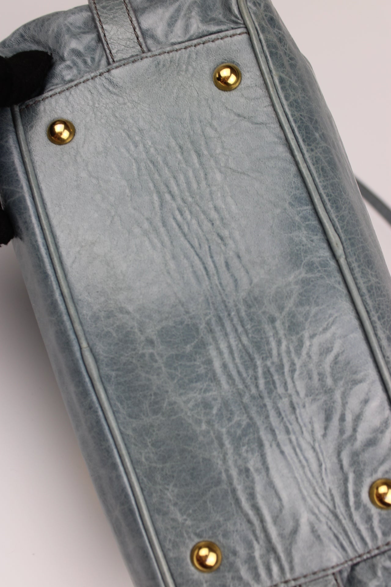 Miu Miu Nappa Charm Leather Bag 2009