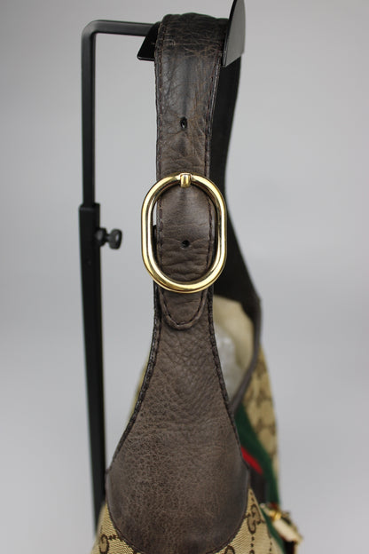 Gucci Monogram Hobo Jackie Bag