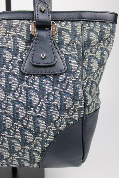 Pre-owned Dior Monogram Trotter Mini Tote Bag 2005