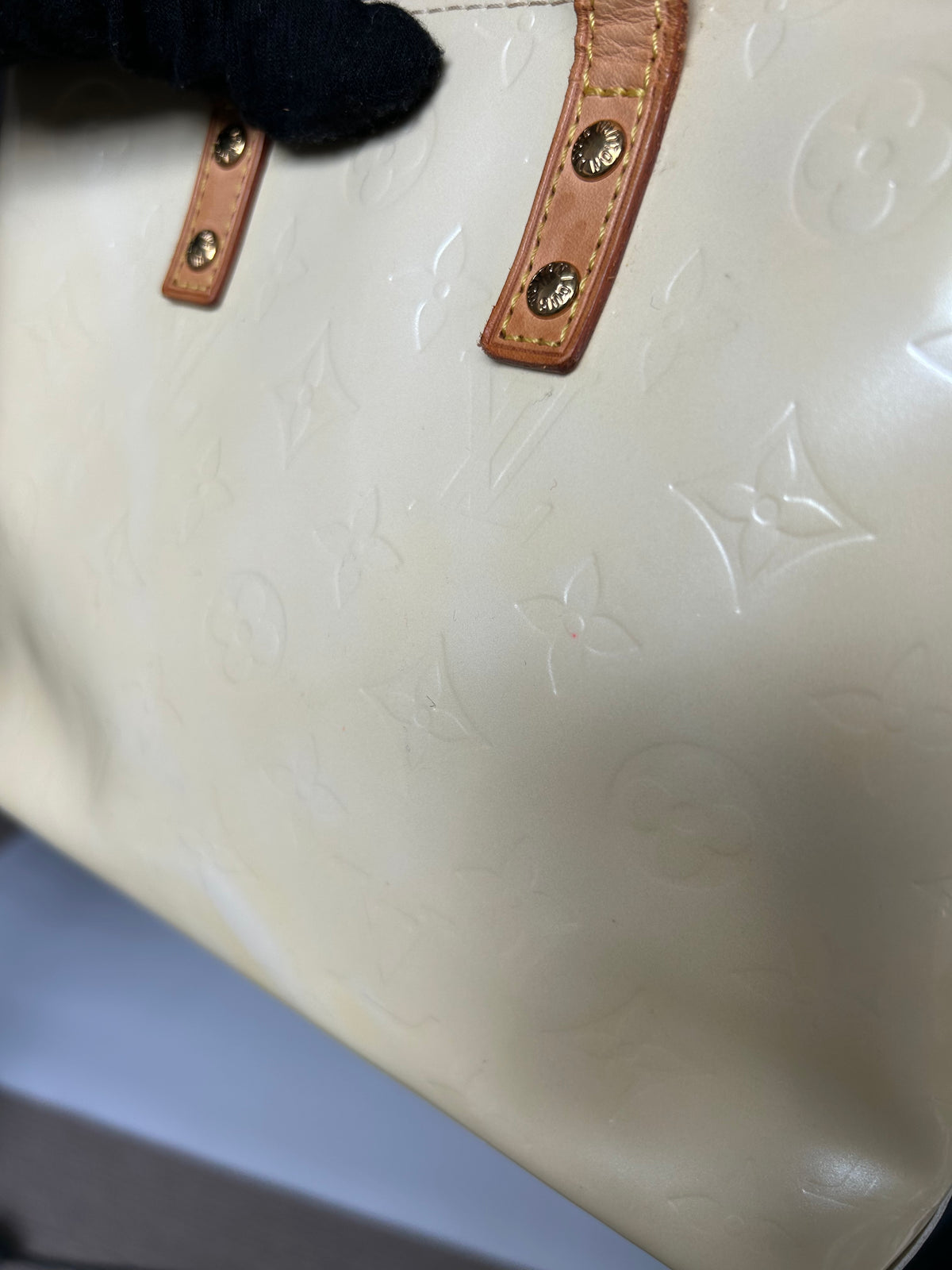 Pre-owned Louis Vuitton Vernis Reade PM Tote Bag 2006 (With Receipt)