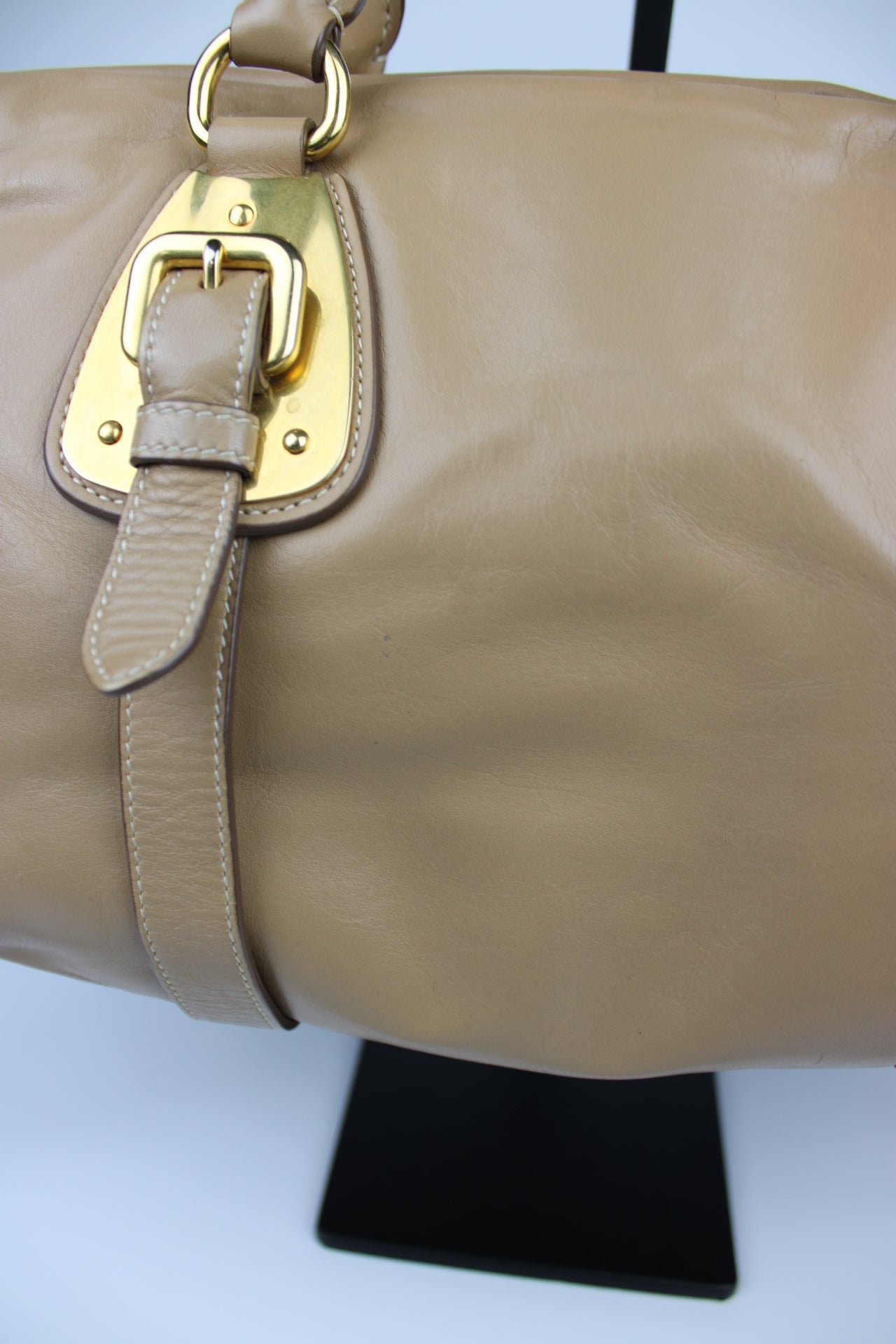 Prada Cuoio Soft Calfskin 2-Way Bag