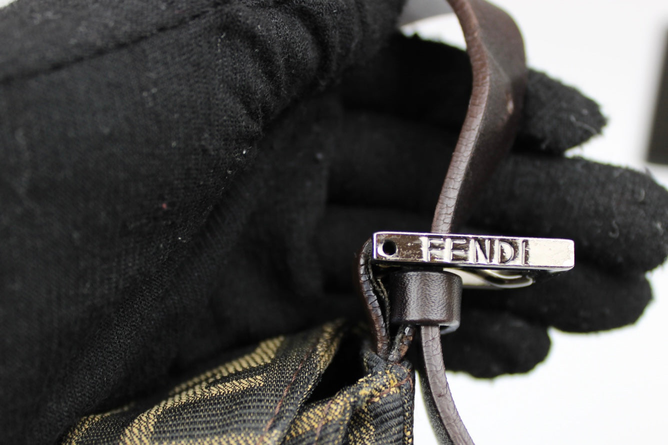 Fendi Zucca Baguette Bag