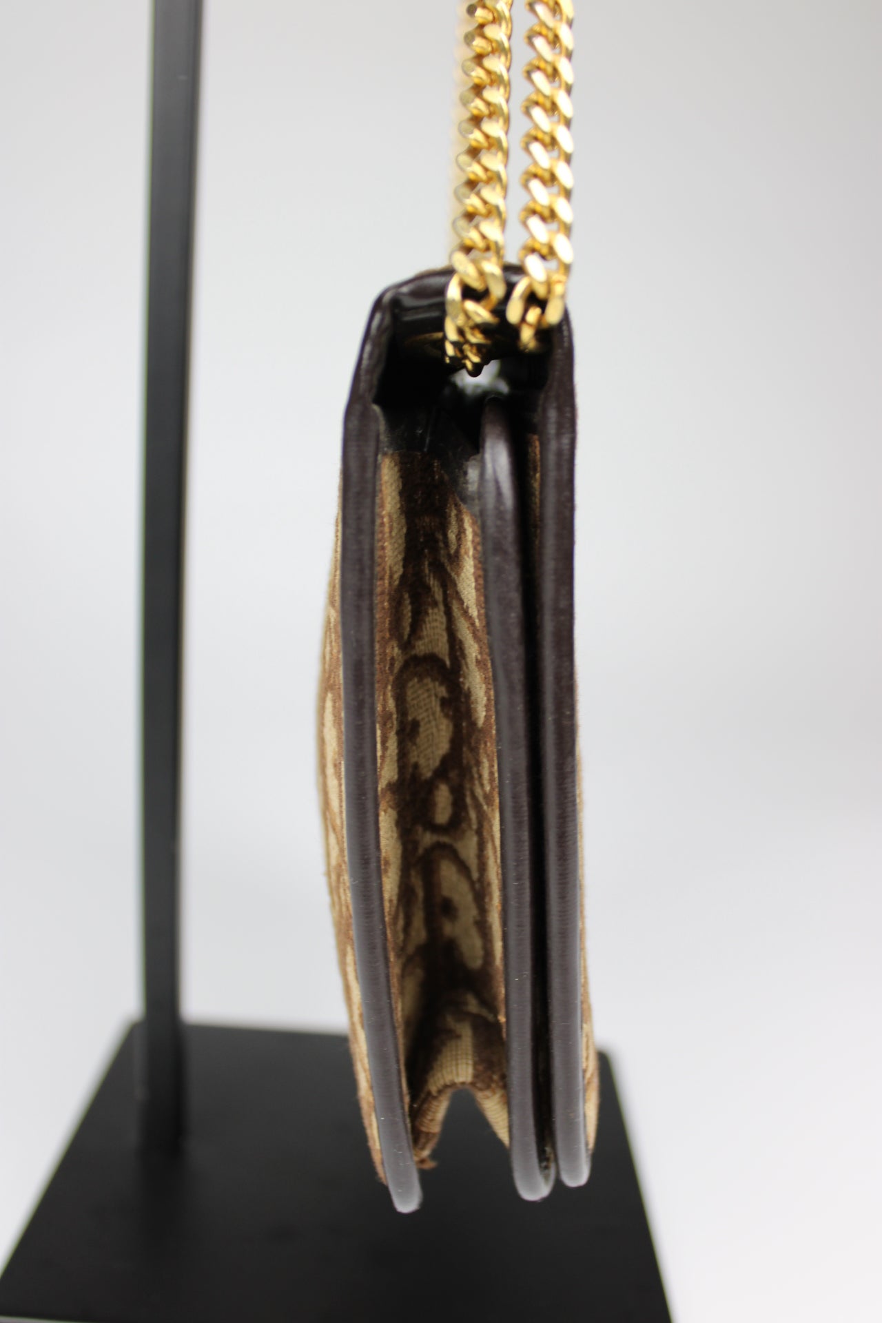 Dior Monogram Shoulder Bag 1980s